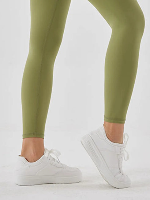 'Iluka' Wide Waistband Leggings - Celes Fashion
